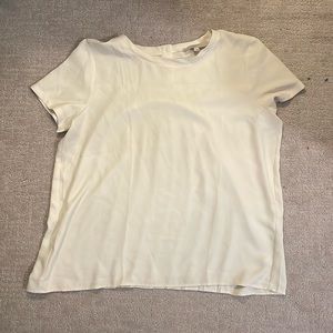 Loft pleated back work shirt